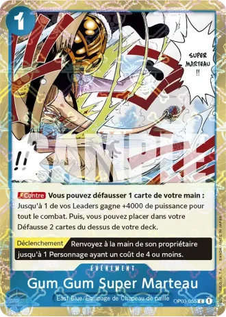 Gum Gum Super Marteau (OP03-055) (Jolly Roger Foil) — ONE PIECE CARD THE BEST (PRB01)