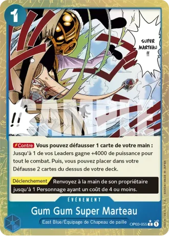 Gum Gum Super Marteau (OP03-055) (Reprint) — ONE PIECE CARD THE BEST (PRB01)