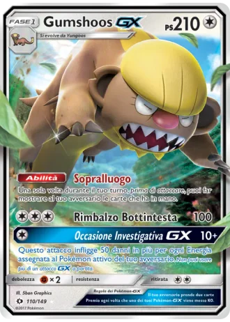 Gumshoos GX #110/149 — Sole e Luna