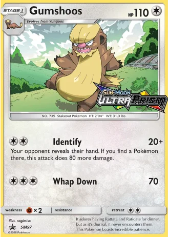 Gumshoos SM97 — Sun & Moon Promos