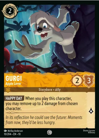 Gurgi - Apple Lover #10/204 — Whispers in the Well