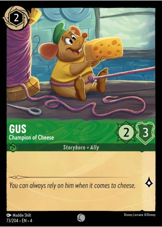 Gus - Champion of Cheese #73/204 — Ursula's Return