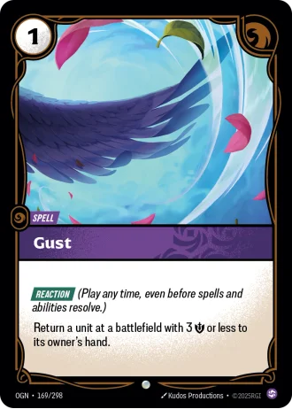 Gust #169/298 — Origins
