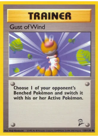 Gust of Wind #120/130 — Base Set 2