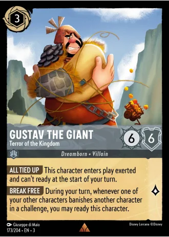 Gustav the Giant - Terror of the Kingdom #173/204 — Into the Inklands