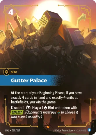 Gutter Palace #088/219 — Unleashed