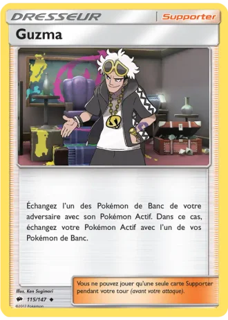 Guzma #115/147 — Ombres Ardentes