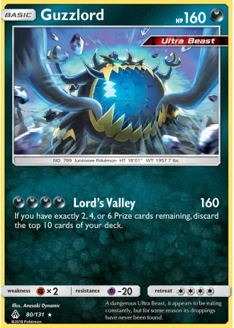 Guzzlord #80/131 — Forbidden Light