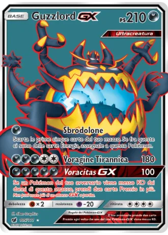 Guzzlord GX #105/111 — Invasione Scarlatta