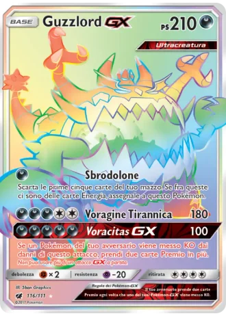 Guzzlord GX #116/111 — Invasione Scarlatta