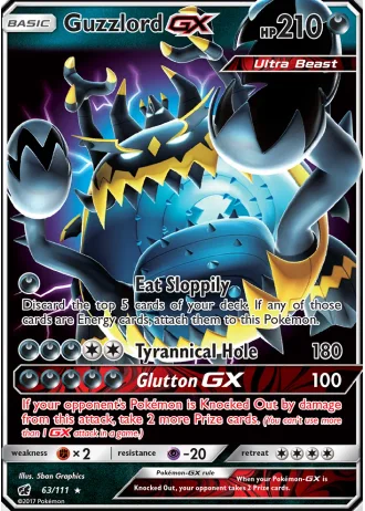 Guzzlord GX #63 — Crimson Invasion