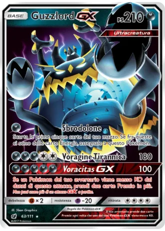 Guzzlord GX #63/111 — Invasione Scarlatta