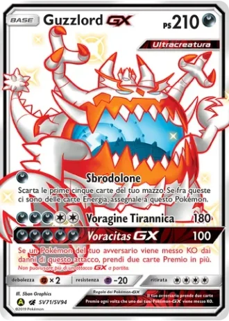 Guzzlord GX SV71/94 — Tesoro Cromatico (Destino Sfuggente)
