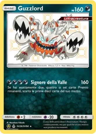 Guzzlord SV26/94 — Tesoro Cromatico (Destino Sfuggente)