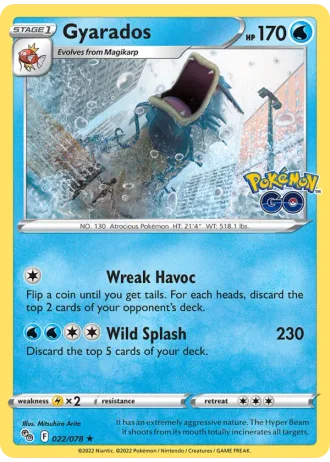Gyarados #022 — Pokémon GO