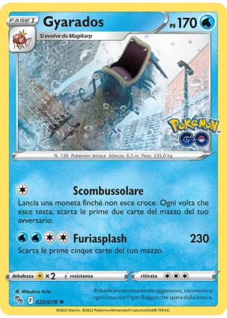 Gyarados #022 — Pokémon GO