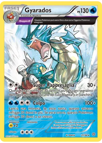Gyarados #21/98 — Antiche Origini