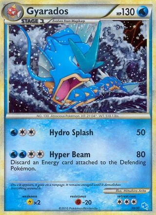 Gyarados #30 — HS trainer Kit (Gyarados)
