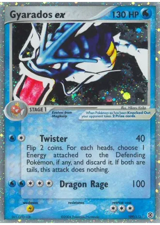 Gyarados ex #109 — FireRed & LeafGreen