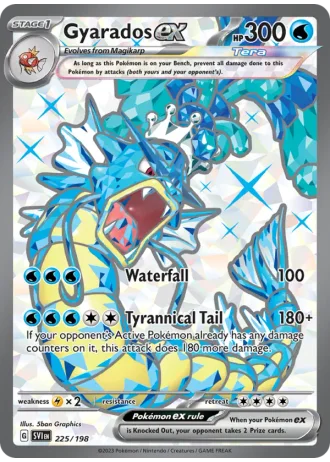 Gyarados ex #225/198 — Scarlet & Violet