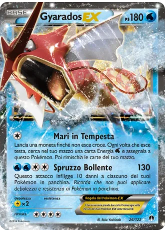 Gyarados EX #26/122 — Turbo Crash