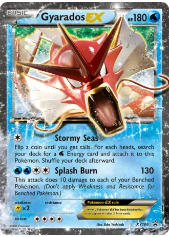 Gyarados EX XY106 — XY Promos
