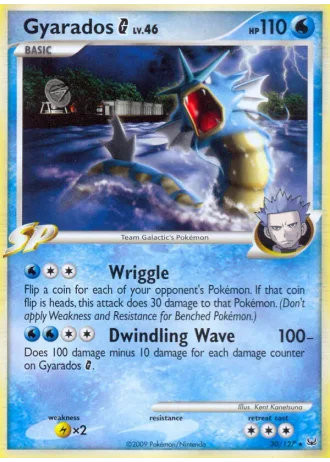 Gyarados G #30/127 — Platinum