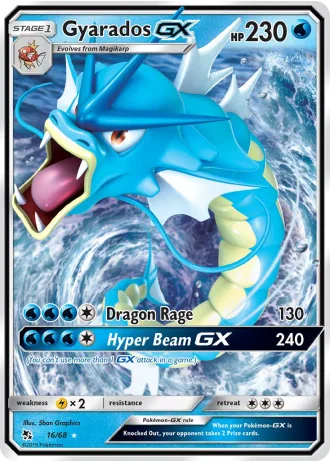 Gyarados GX #16/68 — Hidden Fates