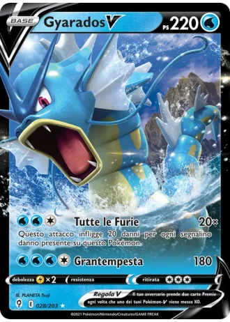 Gyarados V #28 — Evoluzioni Eteree