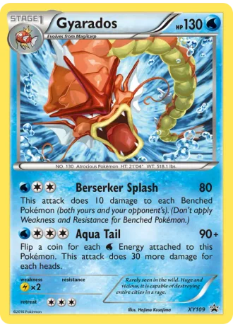 Gyarados XY109 — XY Promos