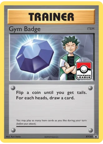 Gym Badge XY203 — XY Promos