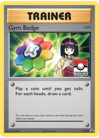 Gym Badge XY206 — XY Promos