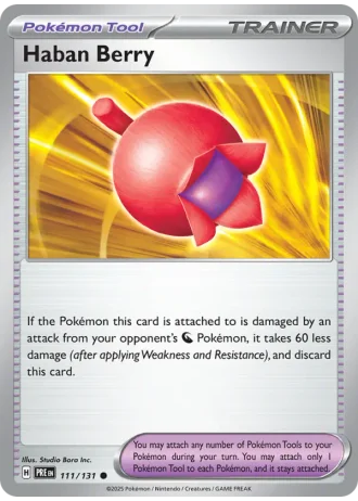 Haban Berry #111/131 — Prismatic Evolutions