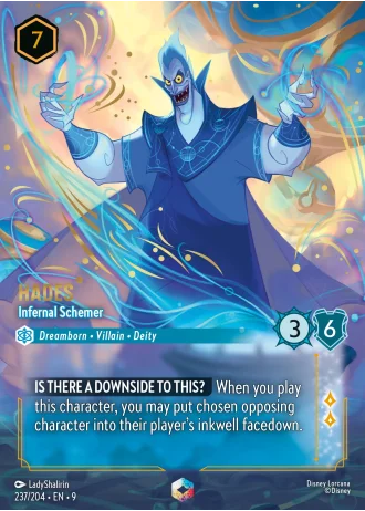 Hades - Infernal Schemer #237/204 — Fabled
