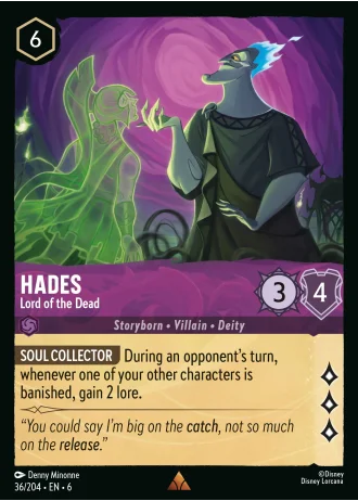 Hades - Lord of the Dead #36/204 — Azurite Sea