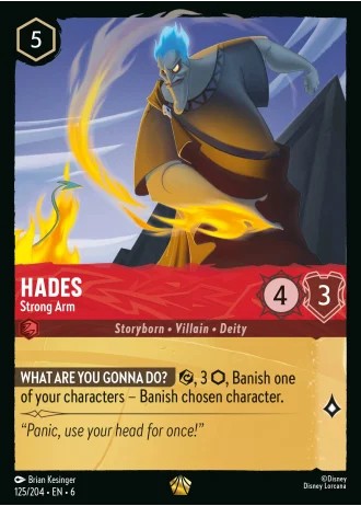Hades - Strong Arm #125/204 — Azurite Sea