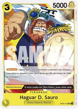 Haguar D. Sauro (OP09-109) — Les Nouveaux Empereurs (OP09)