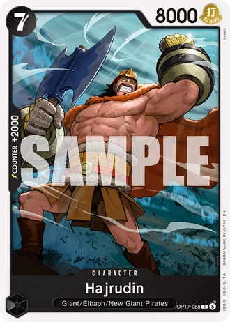 Hajrudin (OP17-088) — The World's Strongest Warriors (OP17)