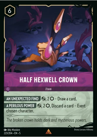 Half Hexwell Crown #223/204 — Shimmering Skies