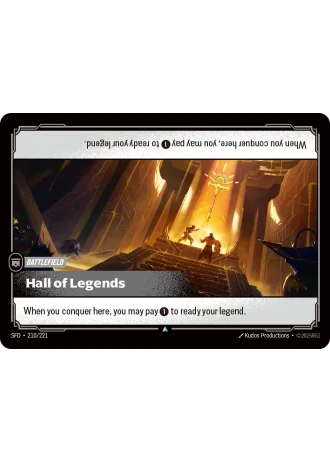 Hall of Legends #210/221 — Spiritforged