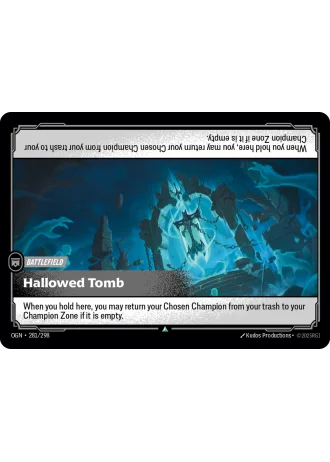 Hallowed Tomb #281/298 — Origins