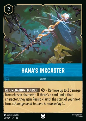 Hana's Inkcaster #171/261 — Attack of the Vine!