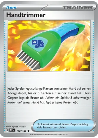 Handtrimmer #150/162 — Gewalten der Zeit