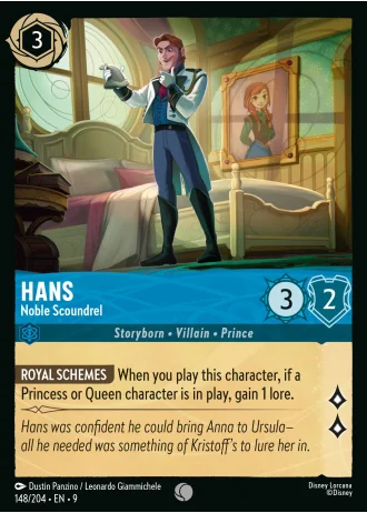 Hans - Noble Scoundrel #148/204 — Fabled