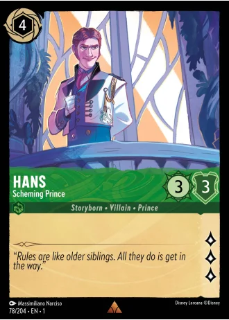 Hans - Scheming Prince #78/204 — The First Chapter