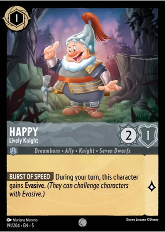 Happy - Lively Knight #191/204 — Shimmering Skies