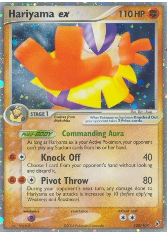 Hariyama ex #100 — Deoxys