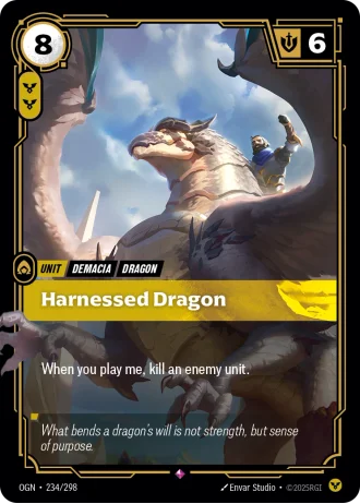 Harnessed Dragon #234/298 — Origins