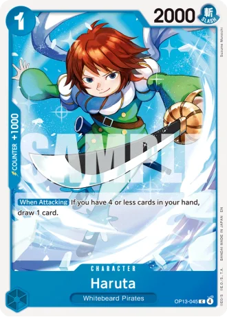 Haruta (OP13-045) — Carrying on His Will (OP13)