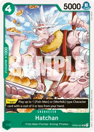 Hatchan (OP06-031) — Wings of the Captain (OP06)